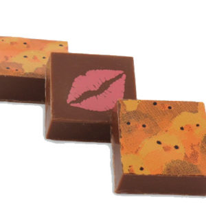 Bedrukte praline