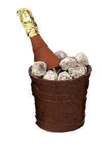 Chocolade ijsemmer
