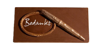 chocolade wenskaart
