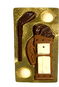 chocolade golfset