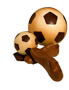 chocolade voetbal