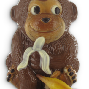 Aap met bananen