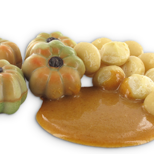 Chocolade pompoentjes