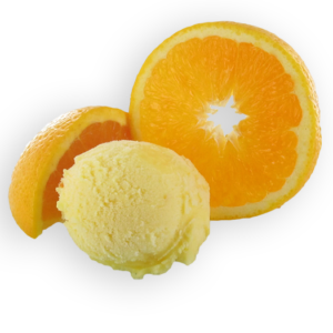 sinaasappel sorbet