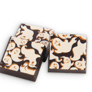 pralines met halloween bedrukking