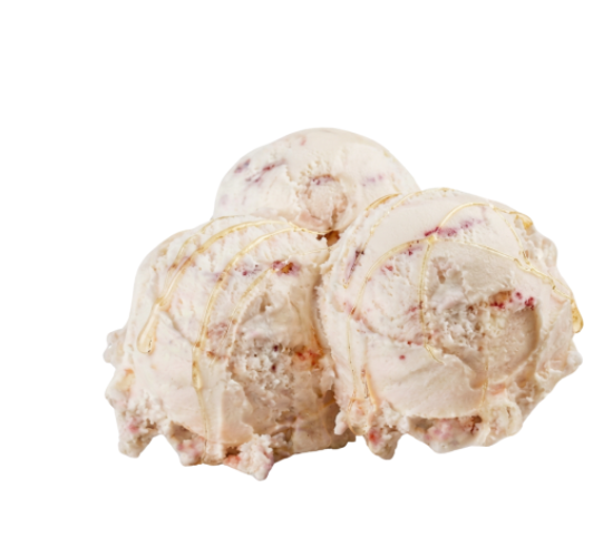 Nougat roomijs