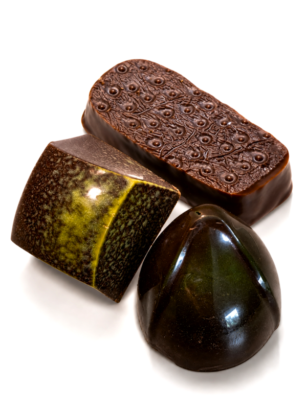 Pralines zonder toegevoegde suikers puur