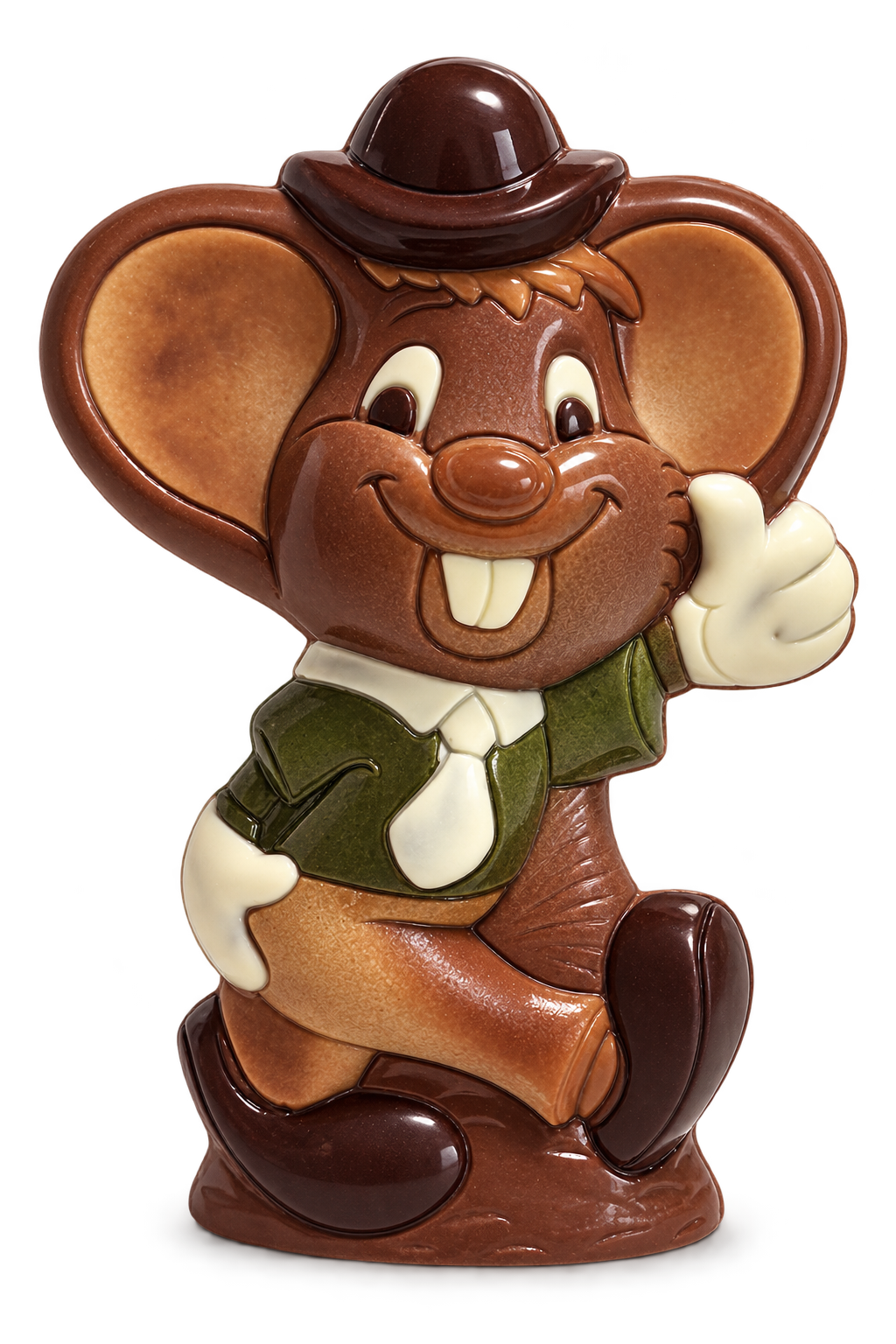 Leuke muis in chocolade marioca