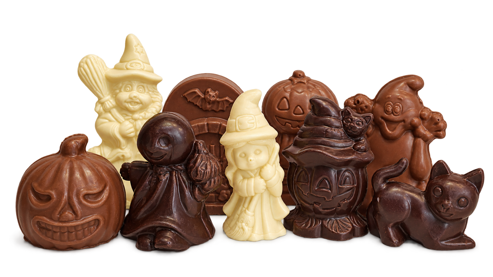 halloween chocolade figuurtjes marioca