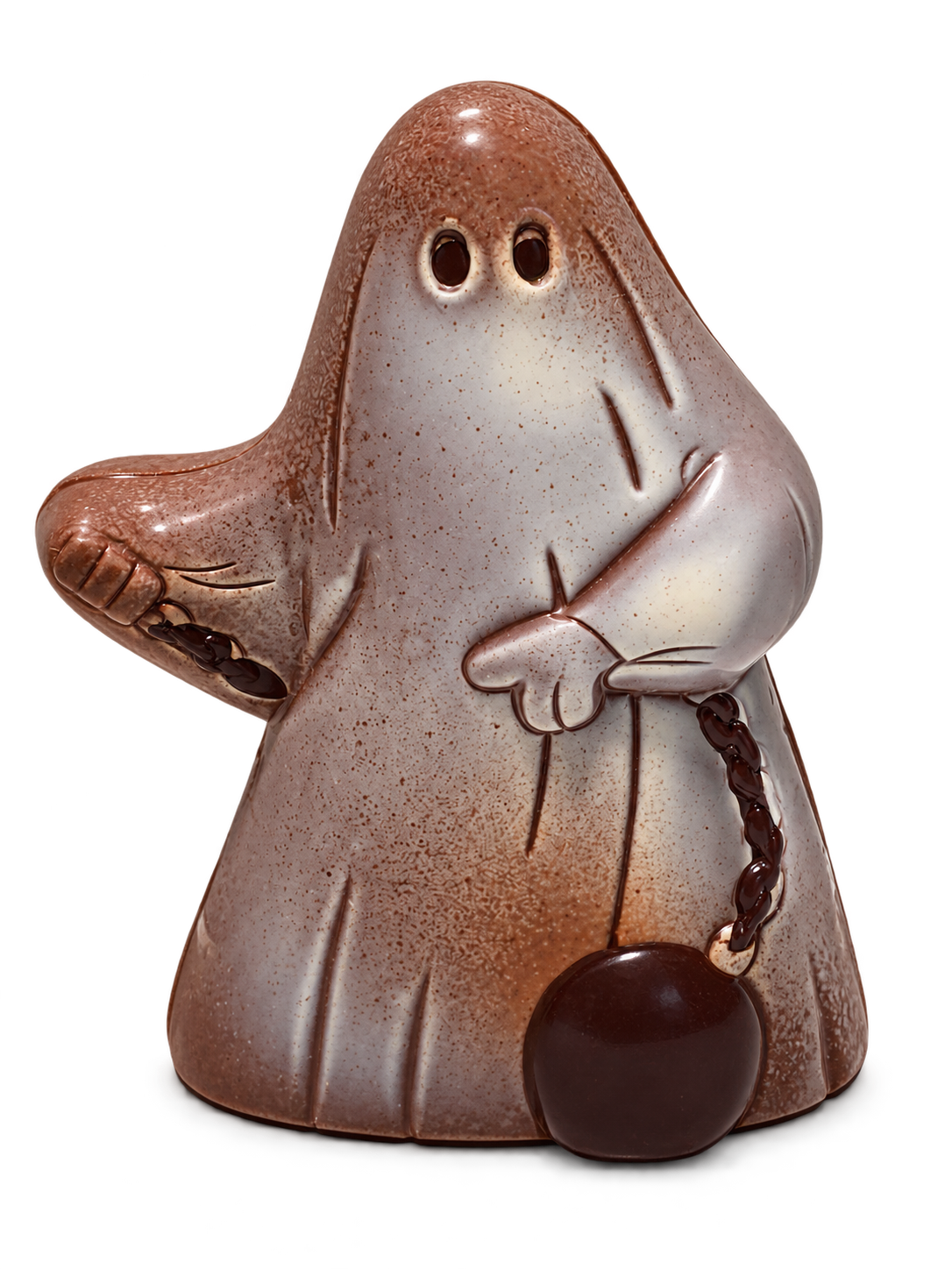 klein chocoladespook in chocolade marioca